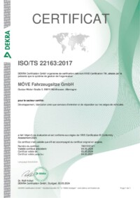 thumbnail of Zertifikat ISO_TS 22163_2017 fr